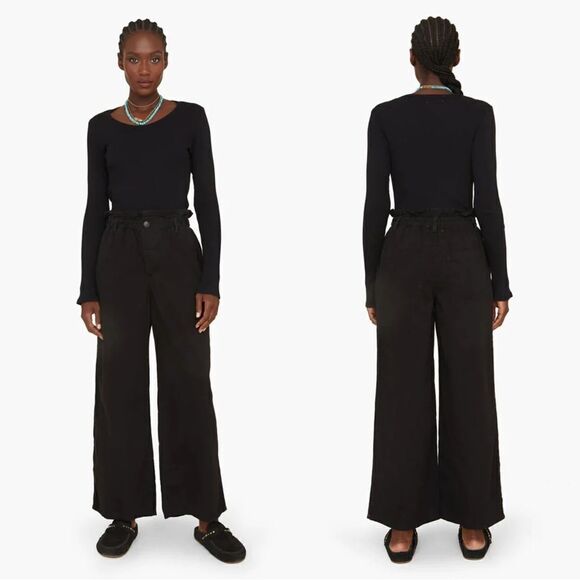 $329 Xirena black cormick wide leg pants